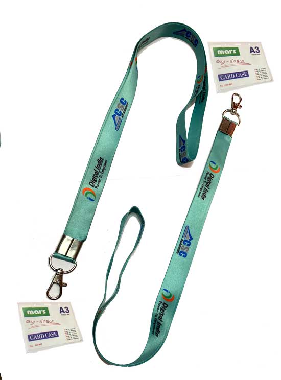CSC Digital India id card lanyard Pack Of 2