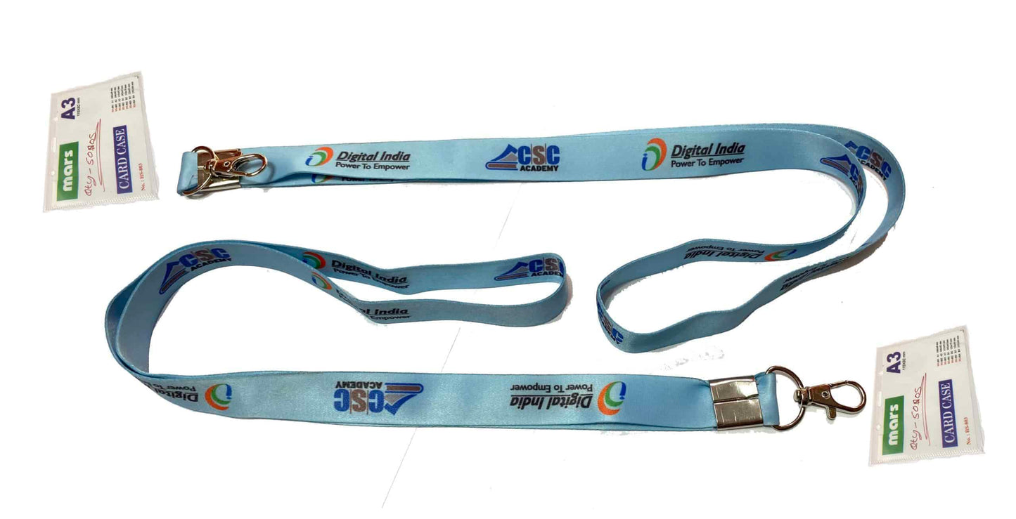 CSC Digital India id card lanyard Pack Of 2