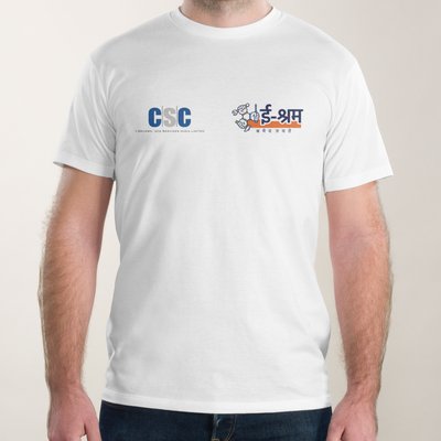 CSC eShram T shirt pack of 2