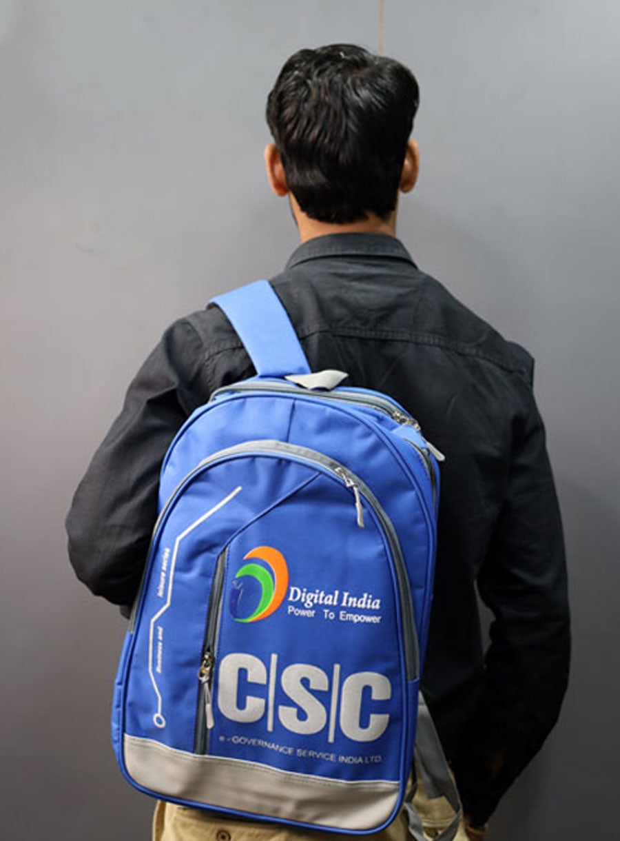 CSC VLE Laptop Bag Digital India CSC Operator Bag